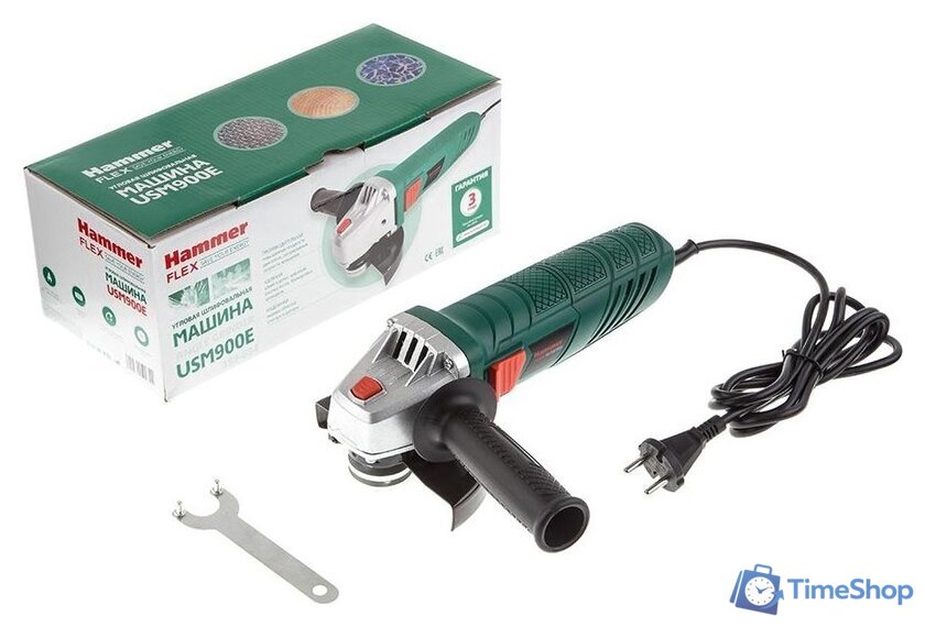 Угловая шлифмашина Hammer USM900E - Изображение №9 — Интернет-магазин Time-Shop
