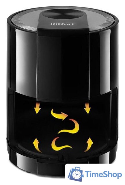 Аэрогриль (аэрофритюрница) Kitfort KT-2225 - Изображение №3 — Интернет-магазин Time-Shop