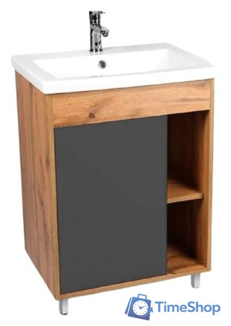  Viant Тумба под умывальник Бостон Como 70 VBOS70COG-T1ST - Изображение №1 — Интернет-магазин Time-Shop