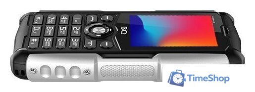 Кнопочный телефон BQ BQ-2449 Hammer (черный) - Изображение №4 — Интернет-магазин Time-Shop