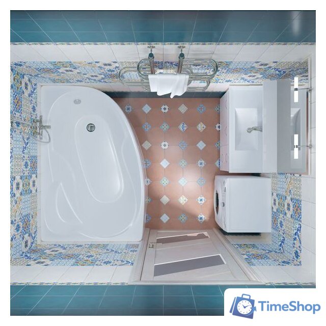 Ванна Triton Кайли 150x100L (с каркасом) - Изображение №4 — Интернет-магазин Time-Shop