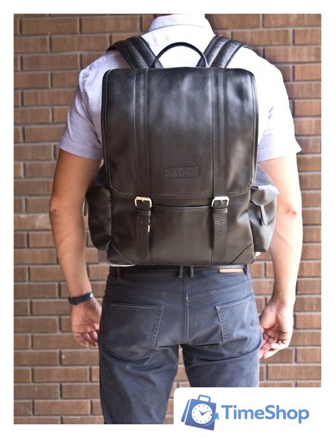 Городской рюкзак Carlo Gattini Montalbano Classico 3097-01 (черный) - Изображение №5 — Интернет-магазин Time-Shop