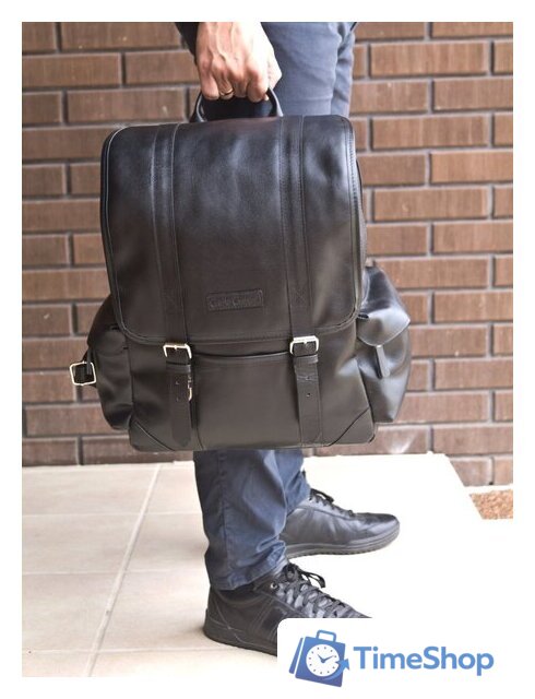 Городской рюкзак Carlo Gattini Montalbano Classico 3097-01 (черный) - Изображение №6 — Интернет-магазин Time-Shop