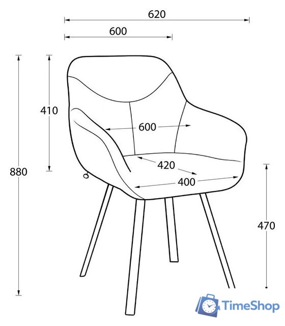 Стул Мамадома Romeo smile 360 (b05 Latte Lux/черный) - Изображение №16 — Интернет-магазин Time-Shop