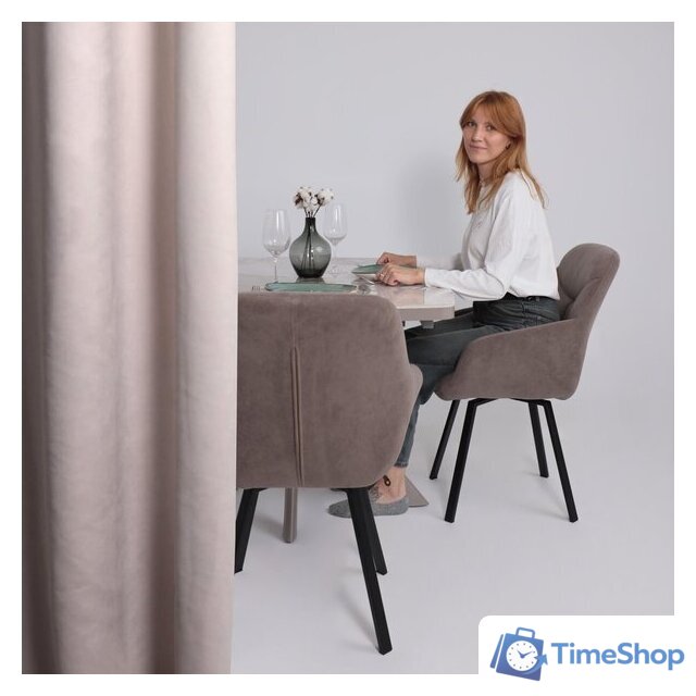 Стул Мамадома Romeo smile 360 (b05 Latte Lux/черный) - Изображение №2 — Интернет-магазин Time-Shop