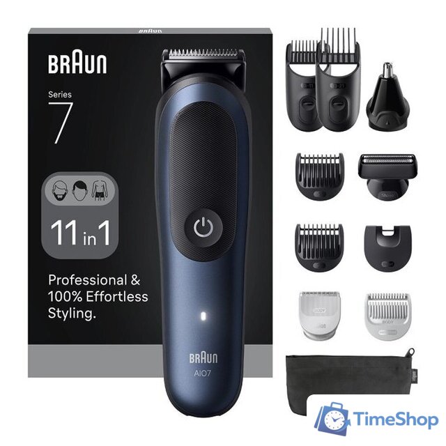 Универсальный триммер Braun AIO7540 - Изображение №6 — Интернет-магазин Time-Shop