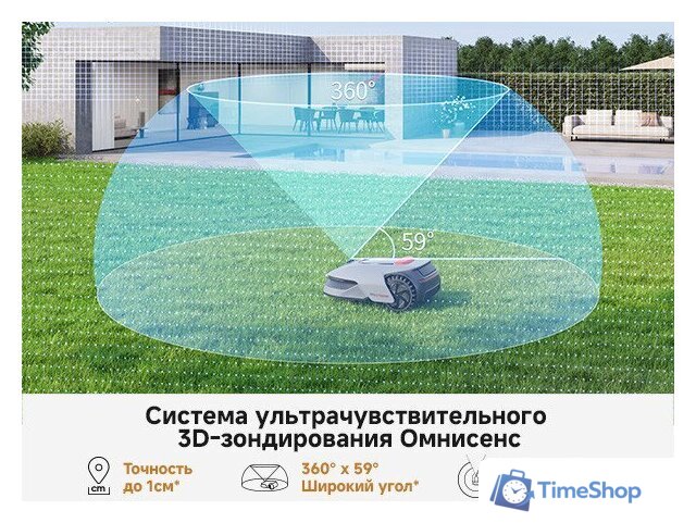 Газонокосилка-робот Dreame A1 Pro 800 - Изображение №23 — Интернет-магазин Time-Shop