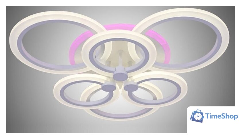 Припотолочная люстра Mirastyle JX-19094/3+3 WH ML - Изображение №1 — Интернет-магазин Time-Shop