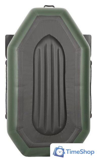 Гребная лодка Лоцман Гребная стандарт ЛС-200 ВНД (зеленый) - Изображение №3 — Интернет-магазин Time-Shop