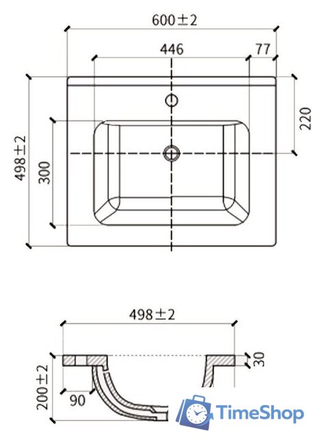 Умывальник Lauter 213060A - Изображение №11 — Интернет-магазин Time-Shop