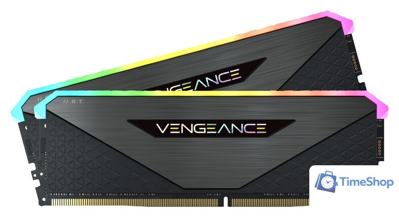 Оперативная память Corsair Vengeance RGB RT 2x16ГБ DDR4 3200 МГц CMN32GX4M2Z3200C16 - Изображение №1 — Интернет-магазин Time-Shop