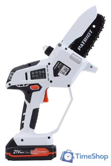Аккумуляторная пила Patriot CS 215 UES (с 1-им АКБ) - Изображение №4 — Интернет-магазин Time-Shop