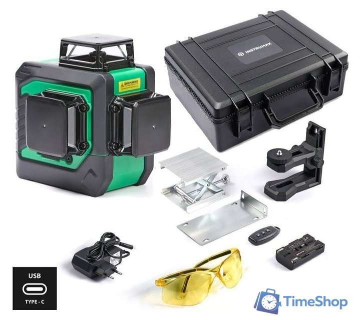 Лазерный нивелир Instrumax GL 3-360 Master Set - Изображение №1 — Интернет-магазин Time-Shop