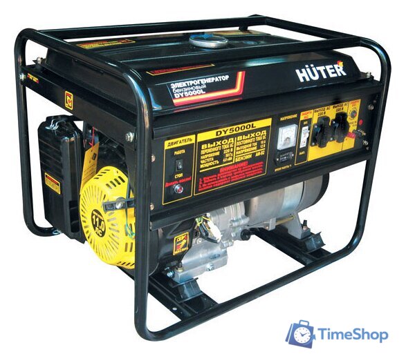 Бензиновый генератор Huter DY5000L - Изображение №1 — Интернет-магазин Time-Shop