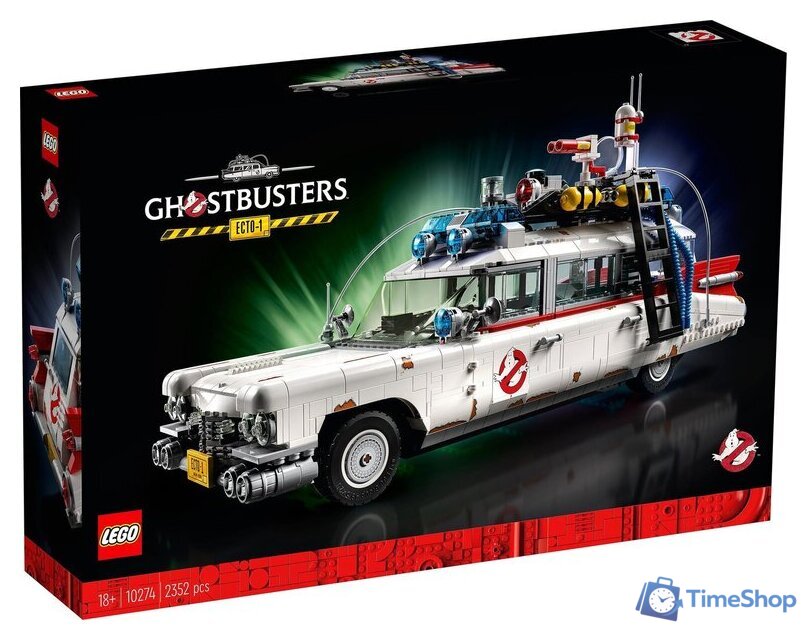 Конструктор LEGO Creator 10274 Автомобиль Охотников за привидениями ECTO-1 - Изображение №1 — Интернет-магазин Time-Shop