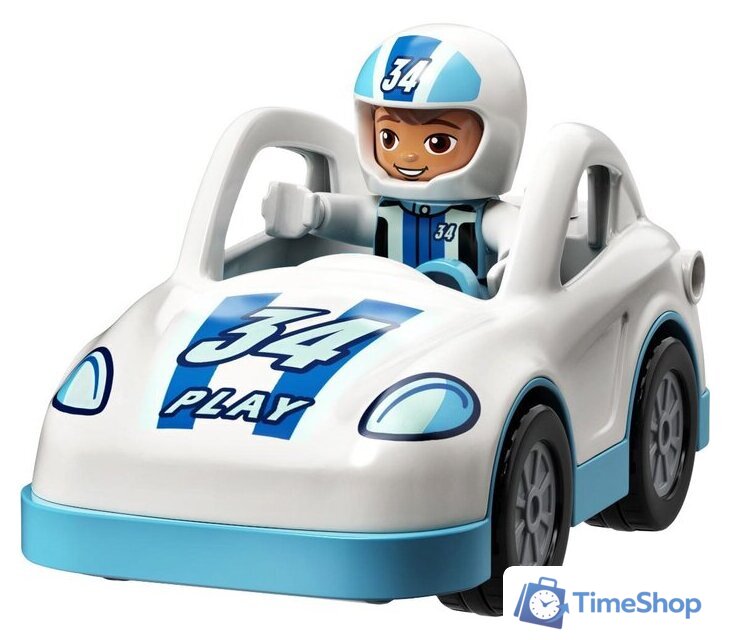 Конструктор LEGO Duplo 10947 Гоночные машины - Изображение №18 — Интернет-магазин Time-Shop