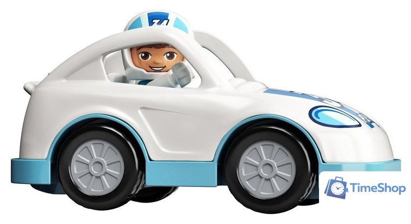 Конструктор LEGO Duplo 10947 Гоночные машины - Изображение №12 — Интернет-магазин Time-Shop