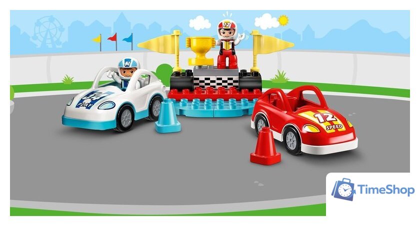 Конструктор LEGO Duplo 10947 Гоночные машины - Изображение №27 — Интернет-магазин Time-Shop