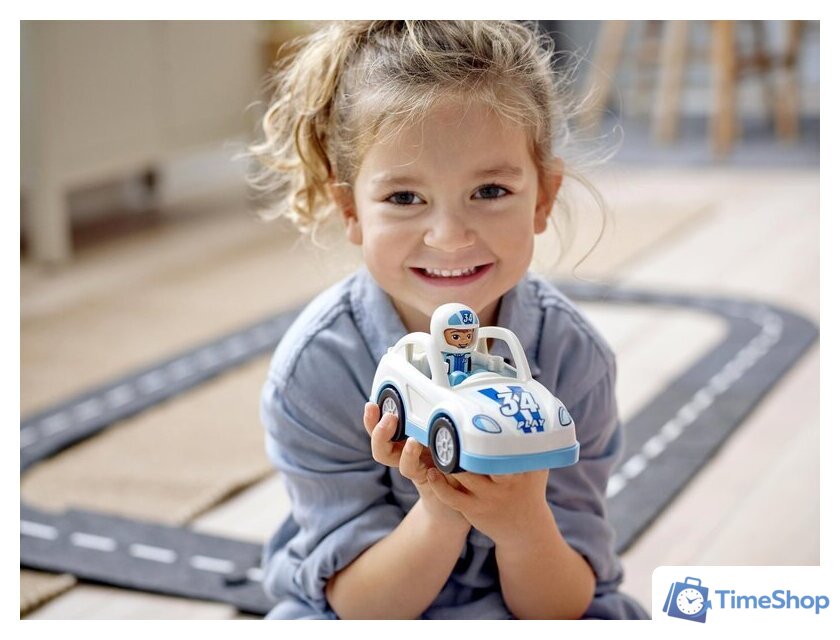 Конструктор LEGO Duplo 10947 Гоночные машины - Изображение №24 — Интернет-магазин Time-Shop