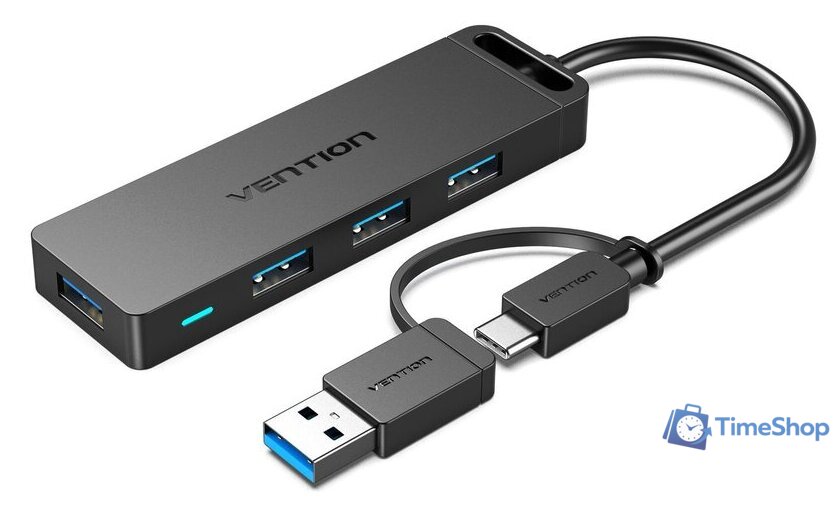 USB-хаб Vention CHTBB - Изображение №1 — Интернет-магазин Time-Shop