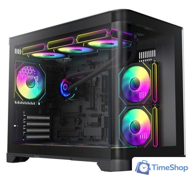Корпус GameMax HYPE-M BK (черный) - Изображение №1 — Интернет-магазин Time-Shop