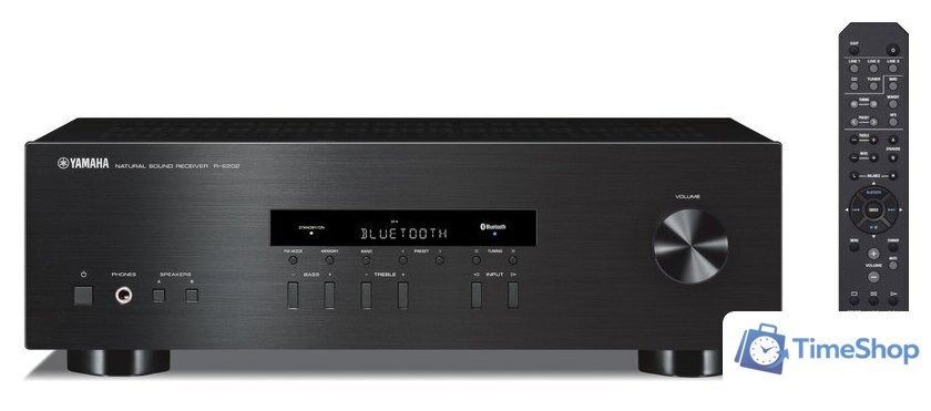 Стереоресивер Yamaha R-S202 (черный) - Изображение №2 — Интернет-магазин Time-Shop
