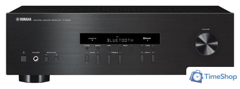 Стереоресивер Yamaha R-S202 (черный) - Изображение №1 — Интернет-магазин Time-Shop