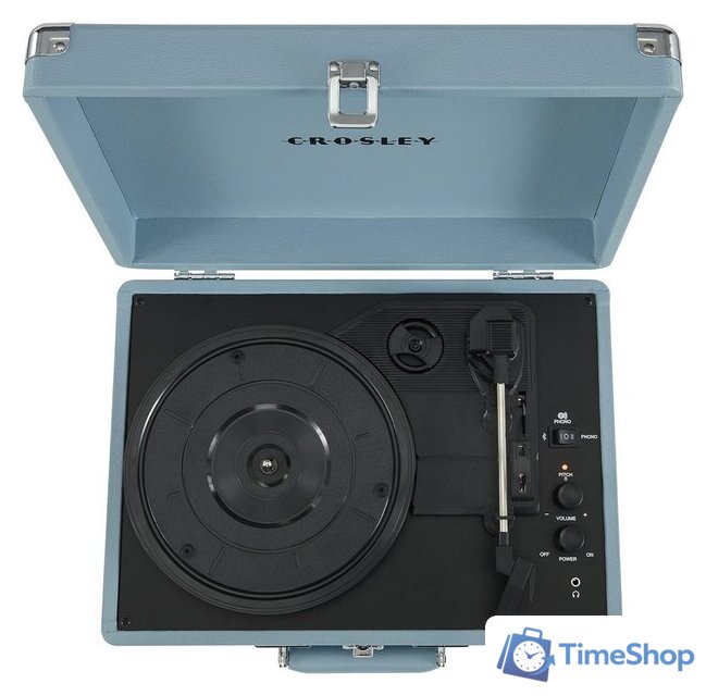 Виниловый проигрыватель Crosley Cruiser Plus Tourmaline - Изображение №4 — Интернет-магазин Time-Shop