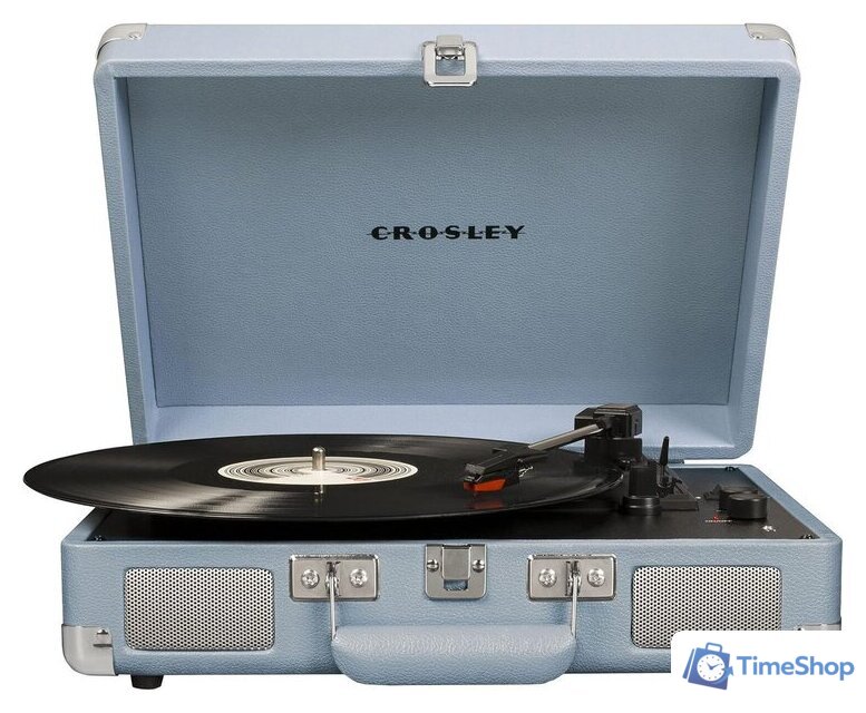 Виниловый проигрыватель Crosley Cruiser Plus Tourmaline - Изображение №2 — Интернет-магазин Time-Shop