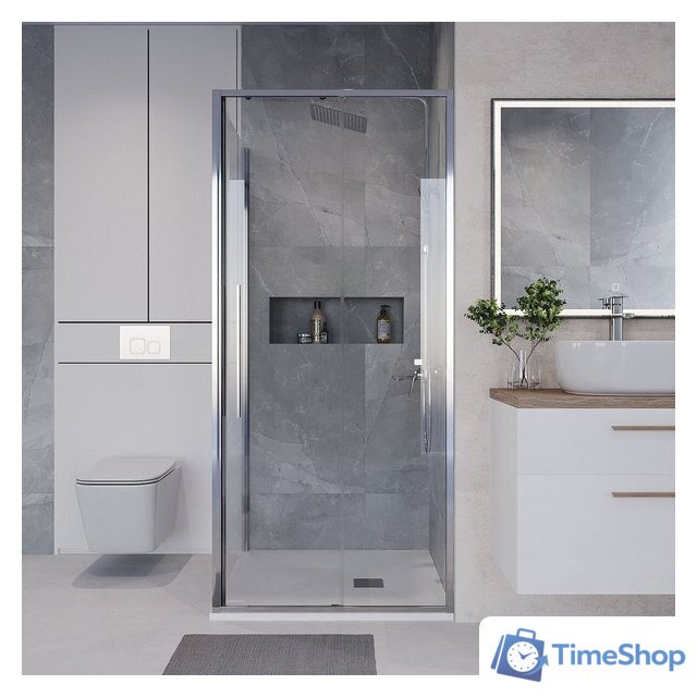 Душевой уголок Niagara 100x100x195 NG-64-10A-A100-34 (хром/прозрачное стекло) - Изображение №7 — Интернет-магазин Time-Shop