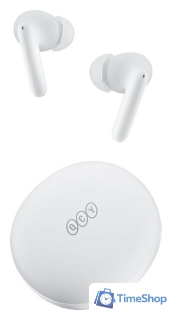 Наушники QCY T13 ANC 2 (белый) - Изображение №1 — Интернет-магазин Time-Shop