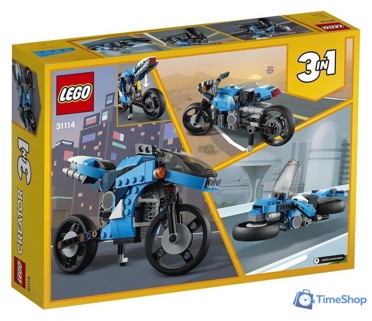 Конструктор LEGO Creator 31114 Супербайк - Изображение №2 — Интернет-магазин Time-Shop