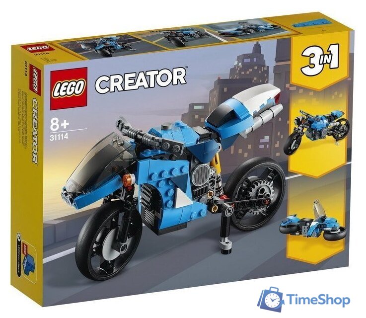 Конструктор LEGO Creator 31114 Супербайк - Изображение №1 — Интернет-магазин Time-Shop