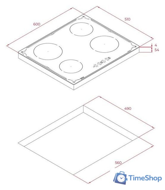 Варочная панель TEKA IBR 64040 TTC - Изображение №8 — Интернет-магазин Time-Shop