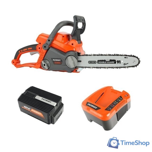 Аккумуляторная пила Patriot СS 402XL 220201402 (c 1-м АКБ) - Изображение №3 — Интернет-магазин Time-Shop