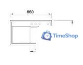 Кухонная мойка Blanco Zenar 45 S 527361 (правая, вулканический серый) - Изображение №3 — Интернет-магазин Time-Shop