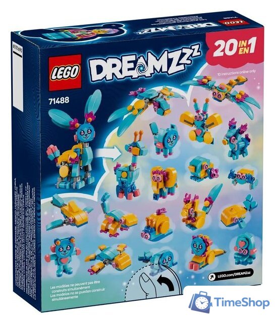Конструктор LEGO DREAMZzz Творческие животные приключения Бунчу 71488 - Изображение №2 — Интернет-магазин Time-Shop