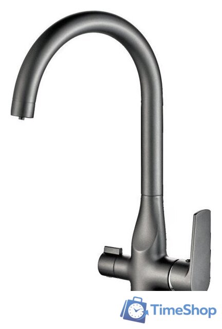 Смеситель Haiba HB76533-3 (серый) - Изображение №1 — Интернет-магазин Time-Shop