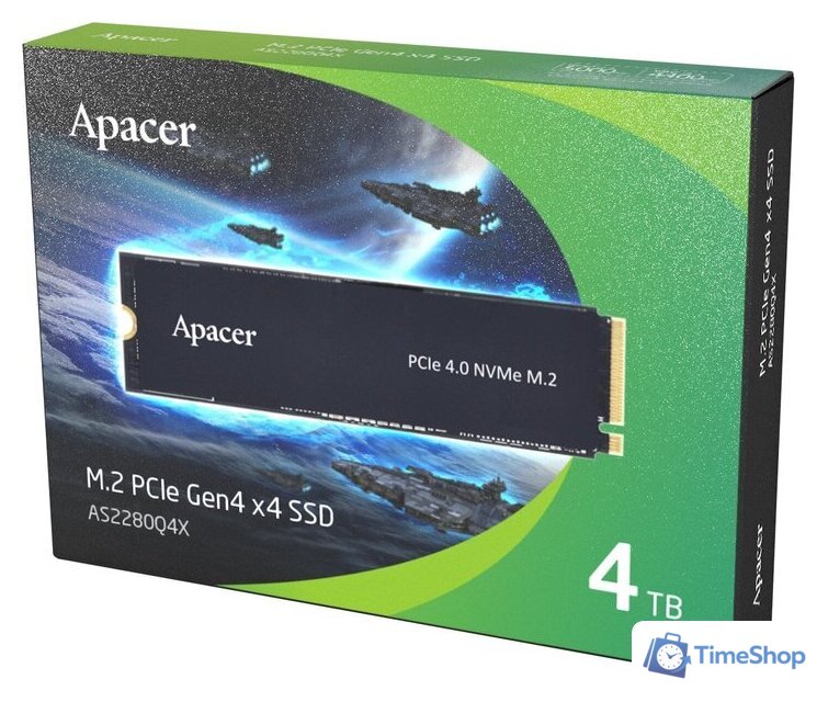 SSD Apacer AS2280Q4X 4TB AP4TBAS2280Q4X-1 - Изображение №3 — Интернет-магазин Time-Shop