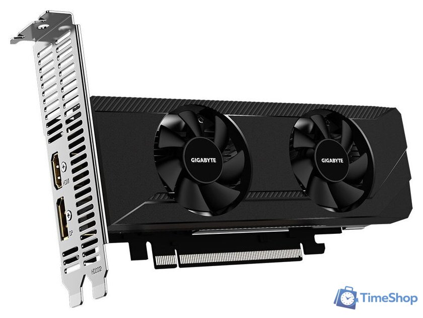Видеокарта Gigabyte Radeon RX 6400 D6 Low Profile GV-R64D6-4GL - Изображение №2 — Интернет-магазин Time-Shop