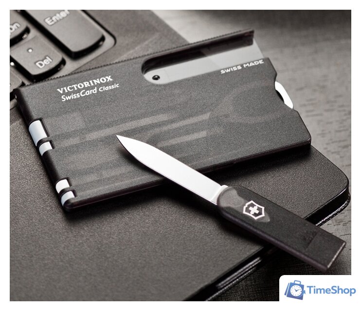 Мультитул Victorinox SwissCard Classic 0.7133.T3 - Изображение №8 — Интернет-магазин Time-Shop