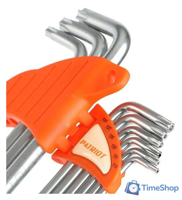 Набор ключей Patriot SKТ-9L (9 предметов) - Изображение №4 — Интернет-магазин Time-Shop