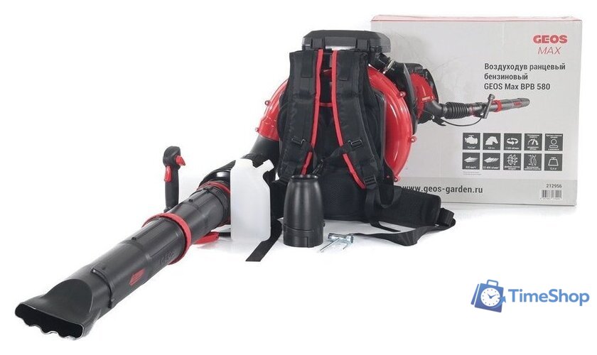 Ранцевая воздуходувка Geos Max BPB 580 - Изображение №3 — Интернет-магазин Time-Shop