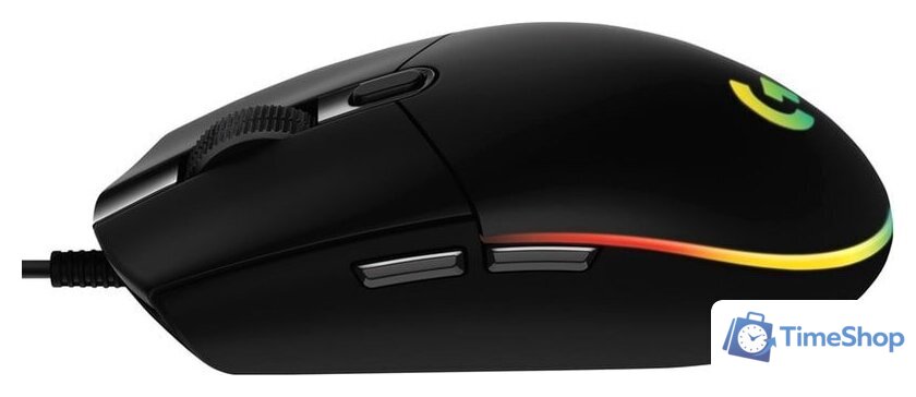 Игровая мышь Logitech G203 Lightsync (черный) - Изображение №4 — Интернет-магазин Time-Shop