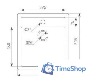 Кухонная мойка Zigmund & Shtain Platz 465 (осенняя трава) - Изображение №3 — Интернет-магазин Time-Shop