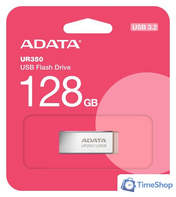 USB Flash ADATA UR350 128GB UR350-128G-RSR/BG - Изображение №1 — Интернет-магазин Time-Shop