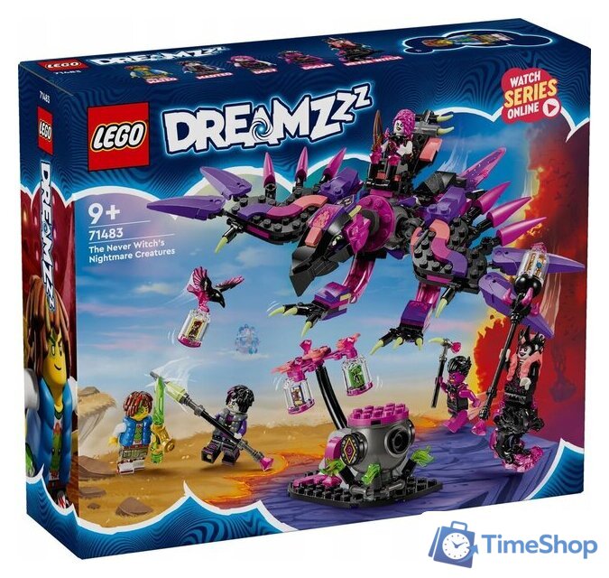 Конструктор LEGO DREAMZzz 71483 Кошмарные создания Невервич - Изображение №1 — Интернет-магазин Time-Shop