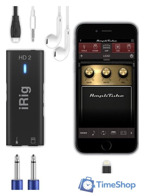 Аудиоинтерфейс IK Multimedia iRig HD 2 - Изображение №13 — Интернет-магазин Time-Shop