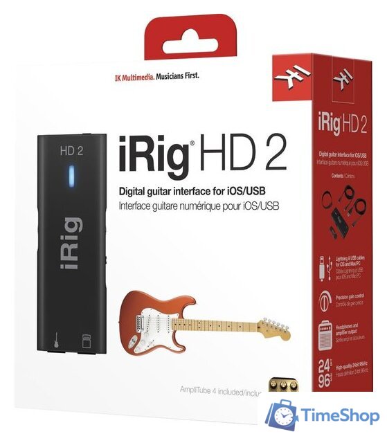 Аудиоинтерфейс IK Multimedia iRig HD 2 - Изображение №31 — Интернет-магазин Time-Shop