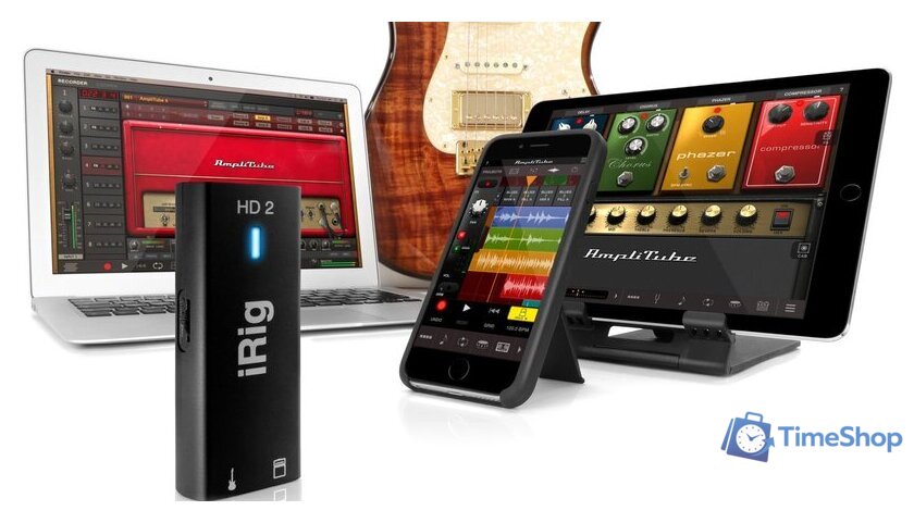 Аудиоинтерфейс IK Multimedia iRig HD 2 - Изображение №11 — Интернет-магазин Time-Shop